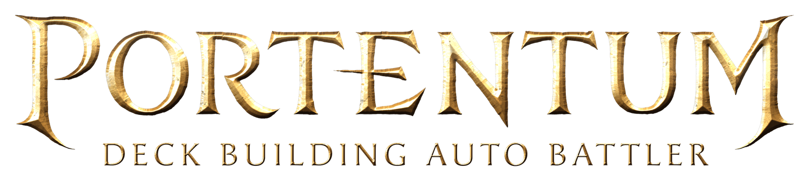 Portentum Wordmark with tagline