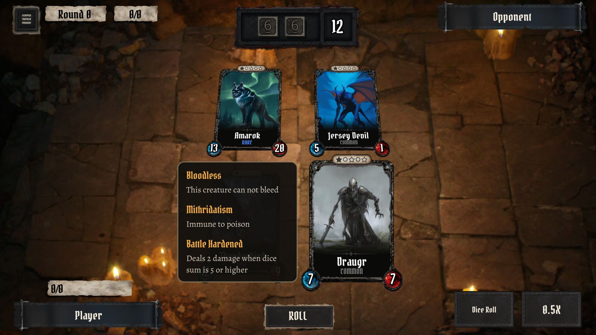 Cryptid abilities in battle